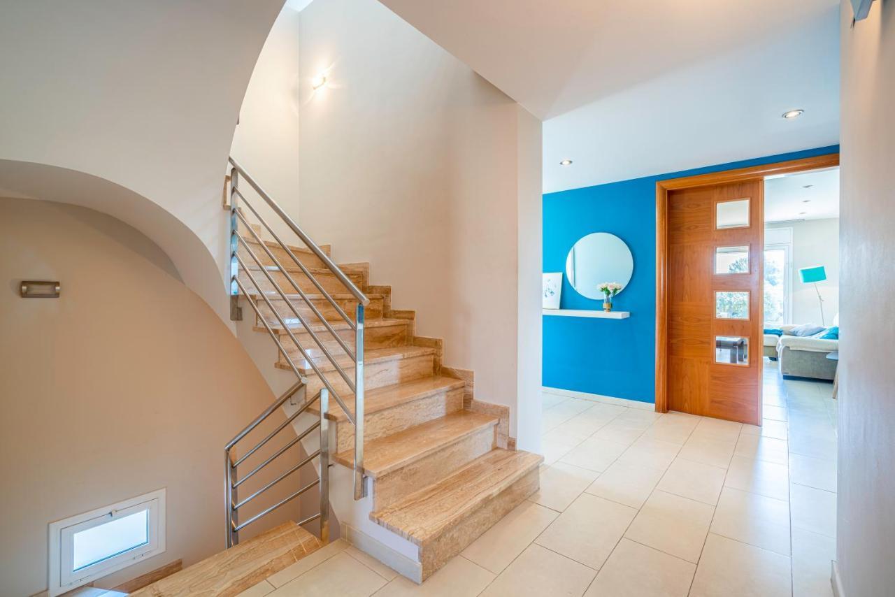 Casa Familiar Con Piscina Vila Llica d'Amunt Exterior foto